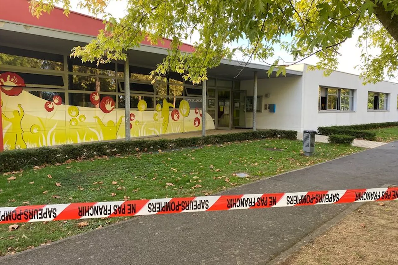 Le feu dans une école primaire à Challans