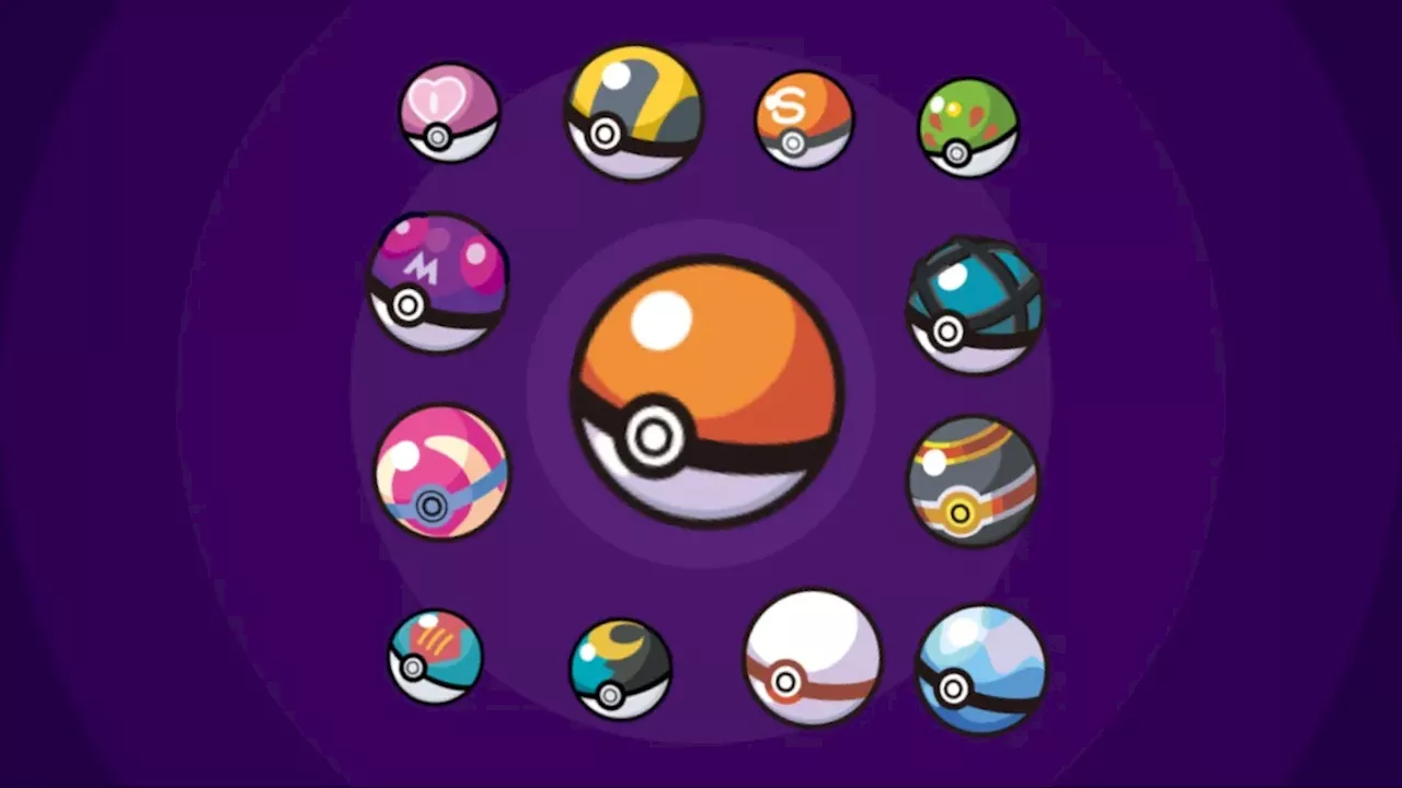 All Pokeball Types From Every Pokemon Game (& How To Use Them)