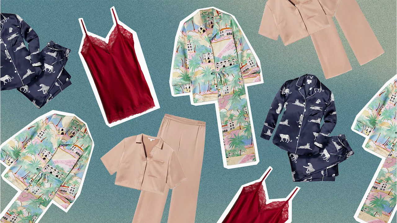 18 Best Silk Pajamas, Tested & Endorsed by ‘Glamour’ Editors