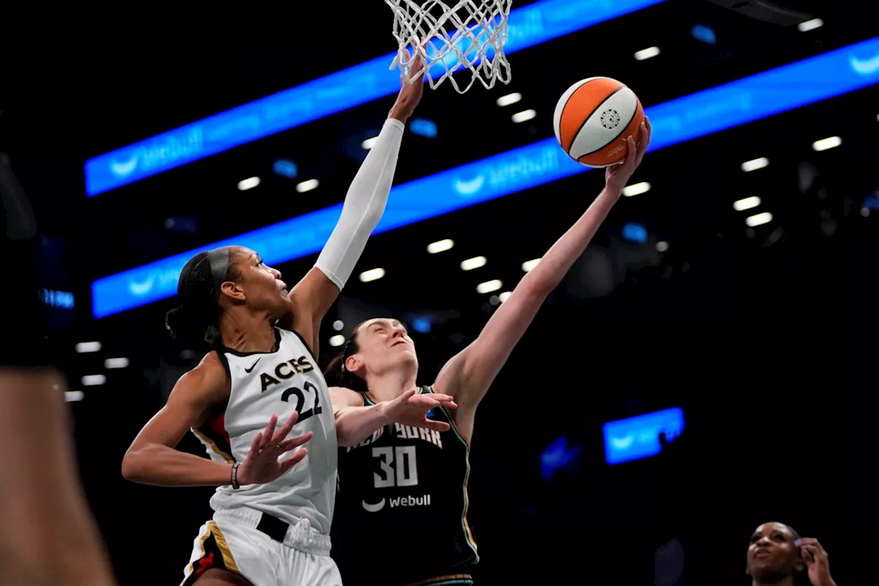 Jonquel Jones and Breanna Stewart help Liberty avoid sweep, beat Aces in Game 3 of WNBA Finals