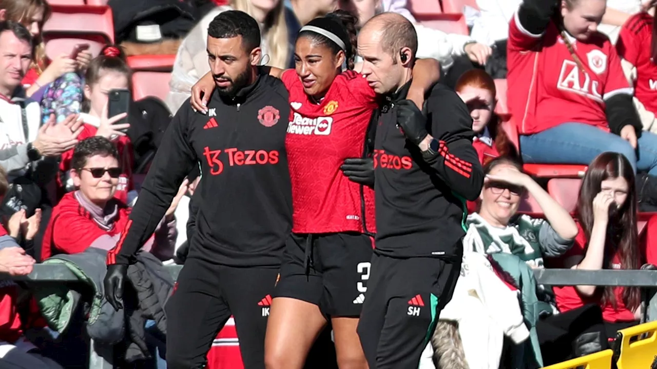 Another blow for the Red Devils! Man Utd defender Gabby George suffers ACL tear in WSL match against Leicester