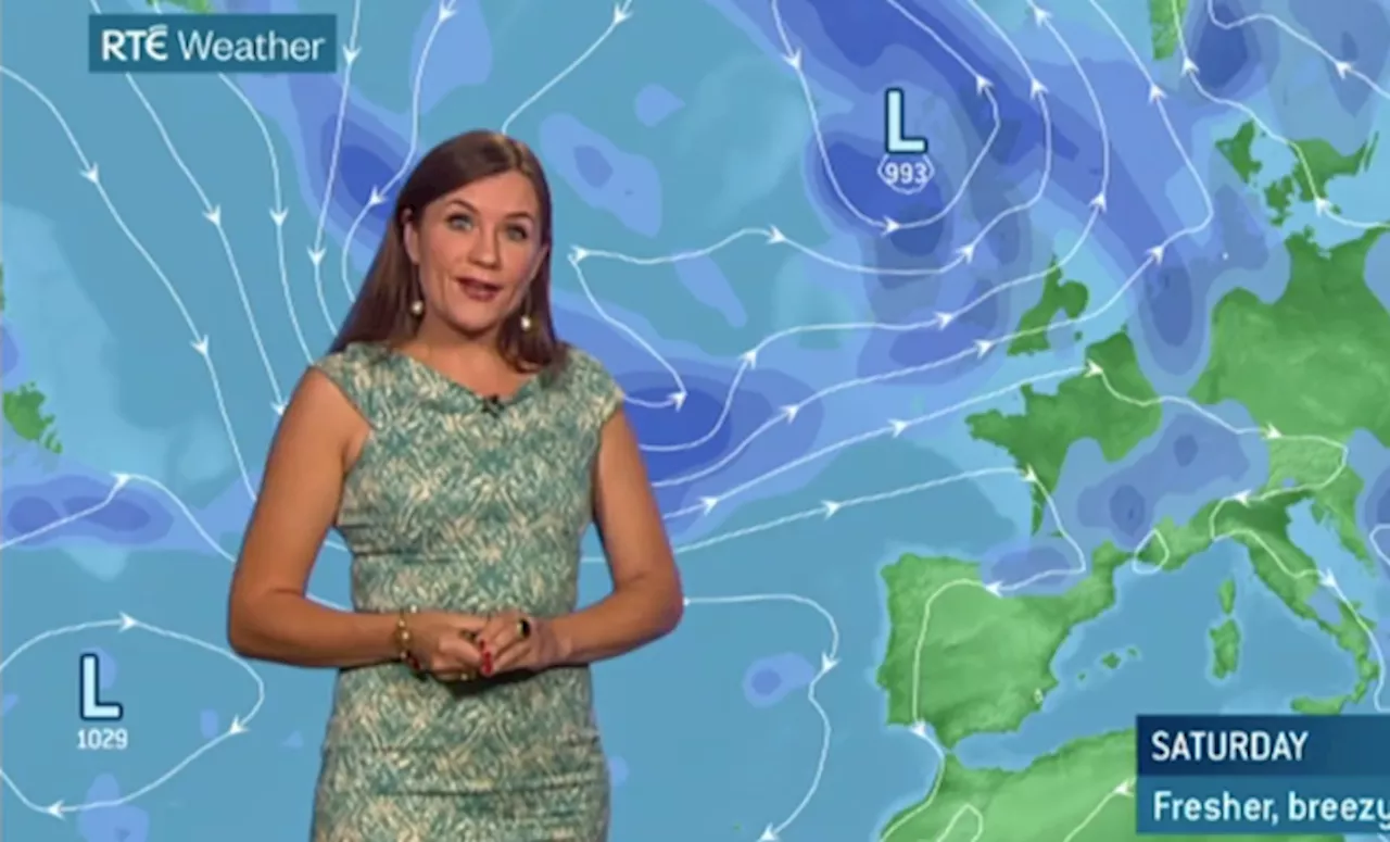 People were in stitches after this blunder during RTÉ’S weather report