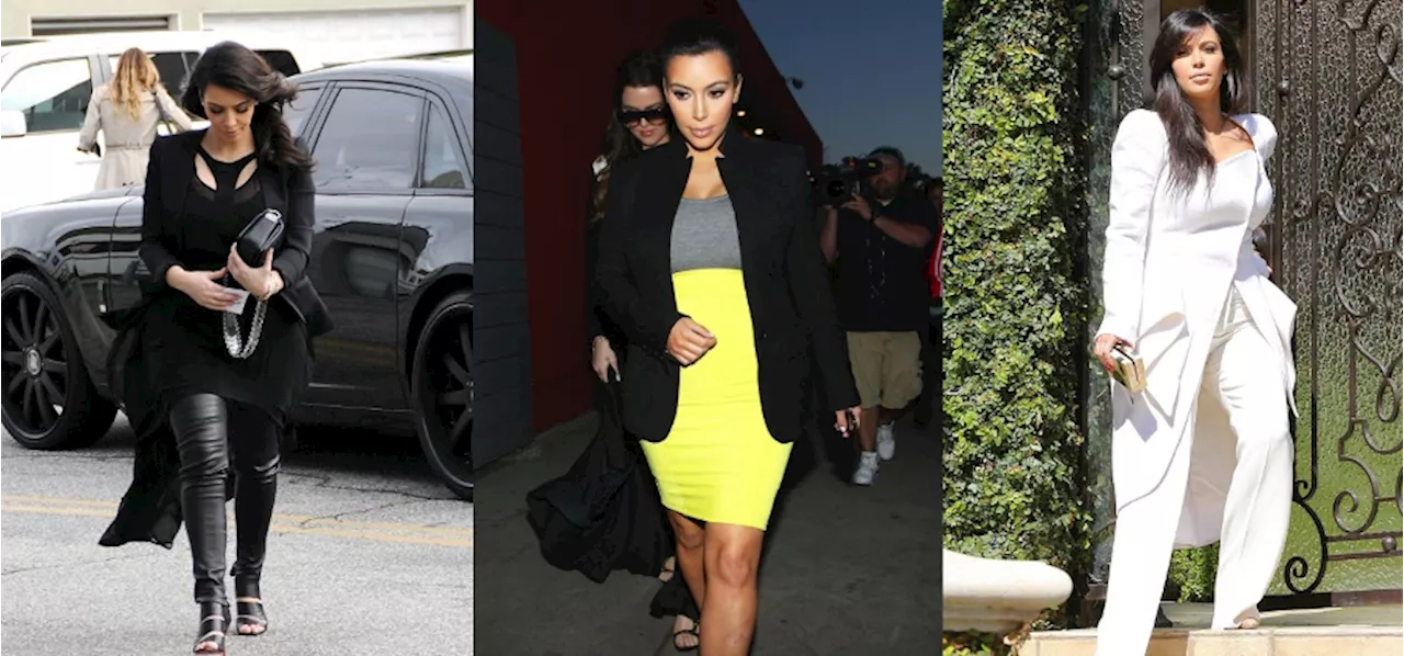 The Trials And Tribulations Of Maternity Chic – Kim Admits Dressing Her Bump Is A Challenge