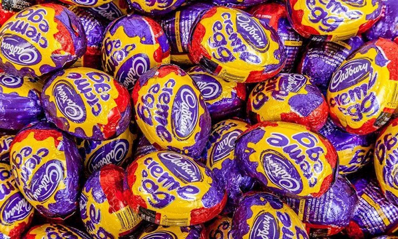 This is where the first white Creme Egg was sold in Ireland