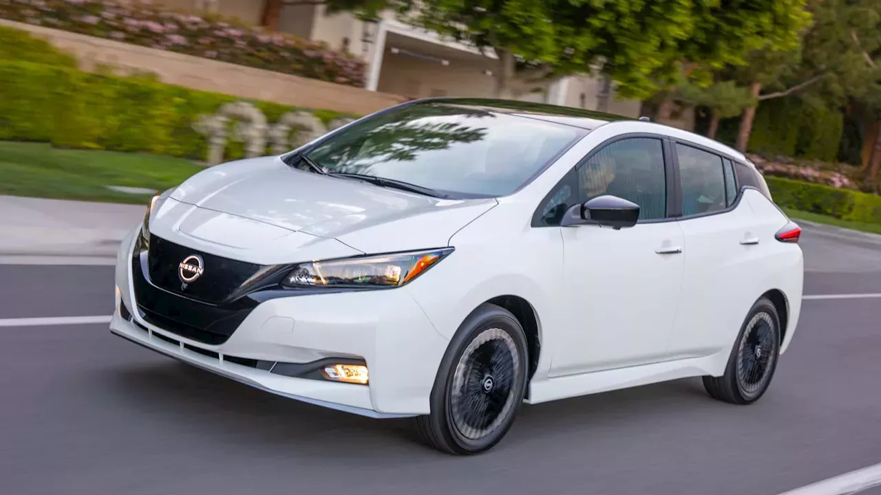 2024 Nissan Leaf Eligible For 3,750 EV Tax Credit