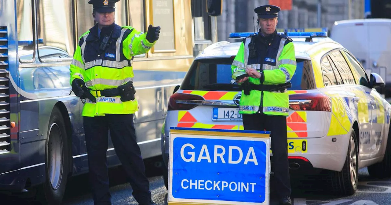 How does the Garda explain erratic road traffic enforcement and detection trends?