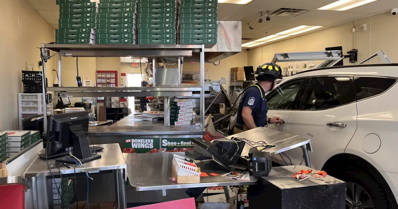 81-year-old Green Valley man drives SUV into a Papa John's