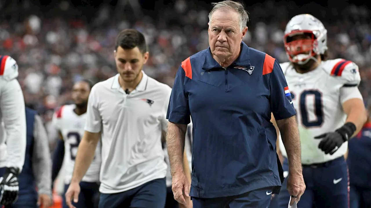 Mistakes, historic Patriots futility and a smashed tablet: Bill Belichick is coaching his anti-masterpiece