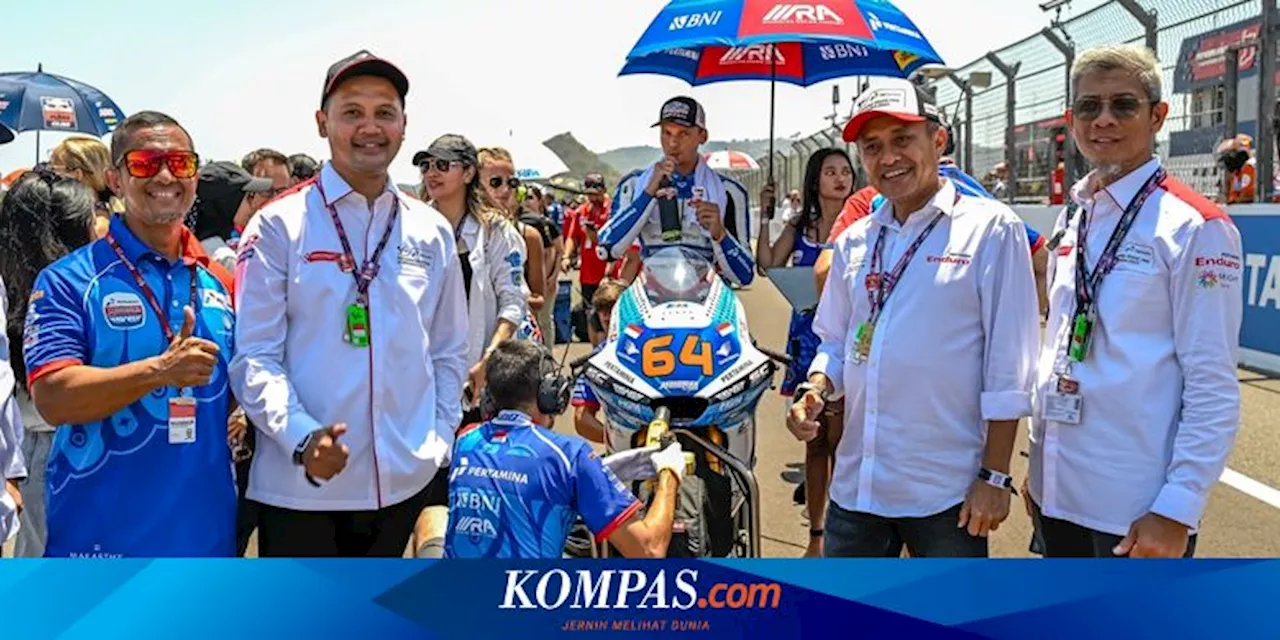 Dua Pebalap Pertamina Mandalika SAG Team Raih Poin pada Balapan Moto2 Mandalika 2023