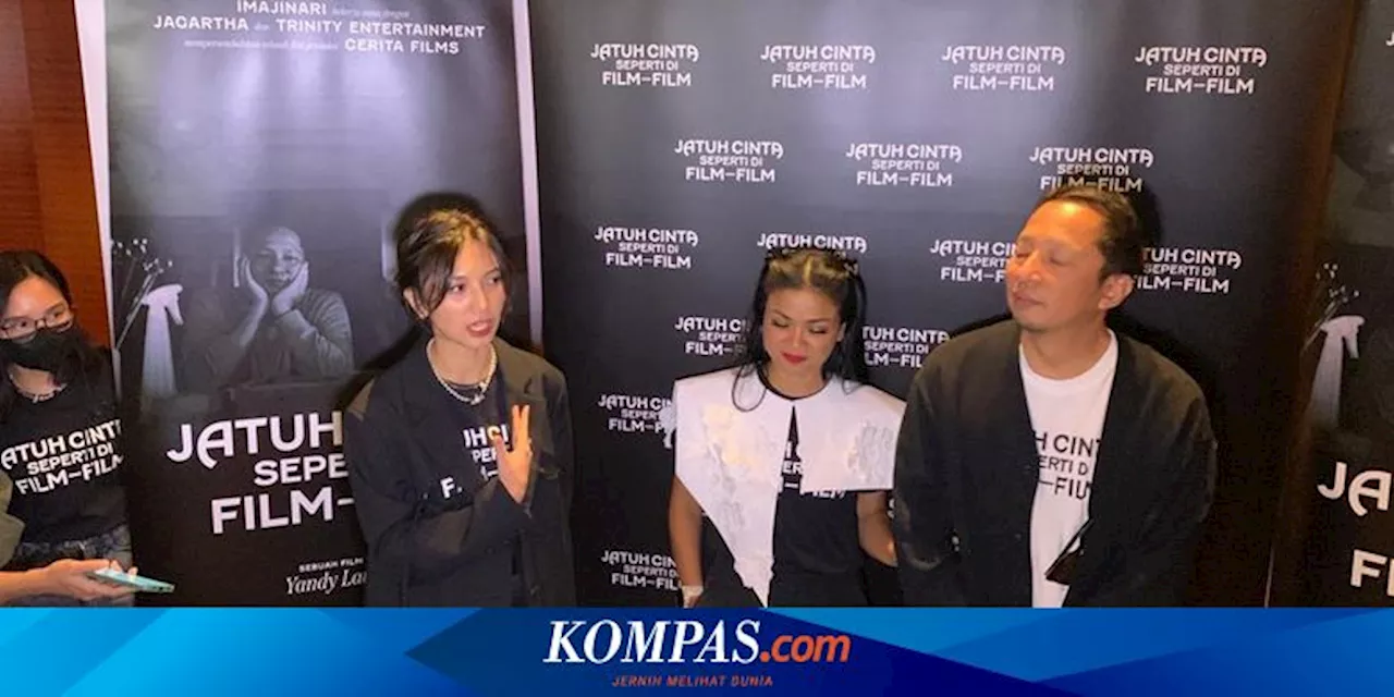 Nirina Zubir Geli Beradegan Mesra dengan Ringgo dalam Film Jatuh Cinta Seperti di Film-Film