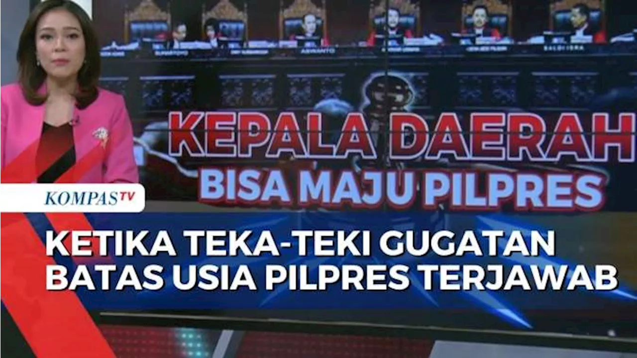 Batas Umur Telah Diputuskan MK, Kapan Ganjar dan Prabowo Umumkan Pendamping di Pilpres 2024?