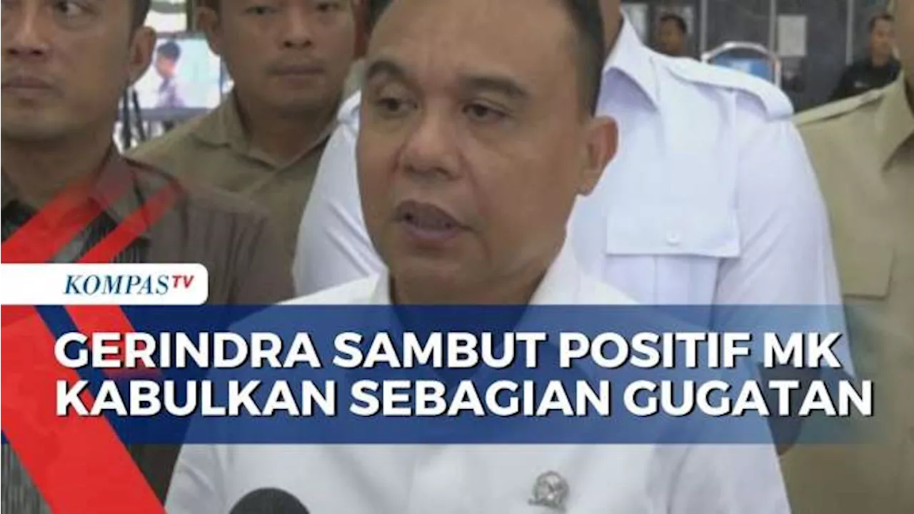 Sikapi Hasil Putusan MK, Gerindra sebut Gibran dan Kepala Daerah Berpeluang di Pilpres!