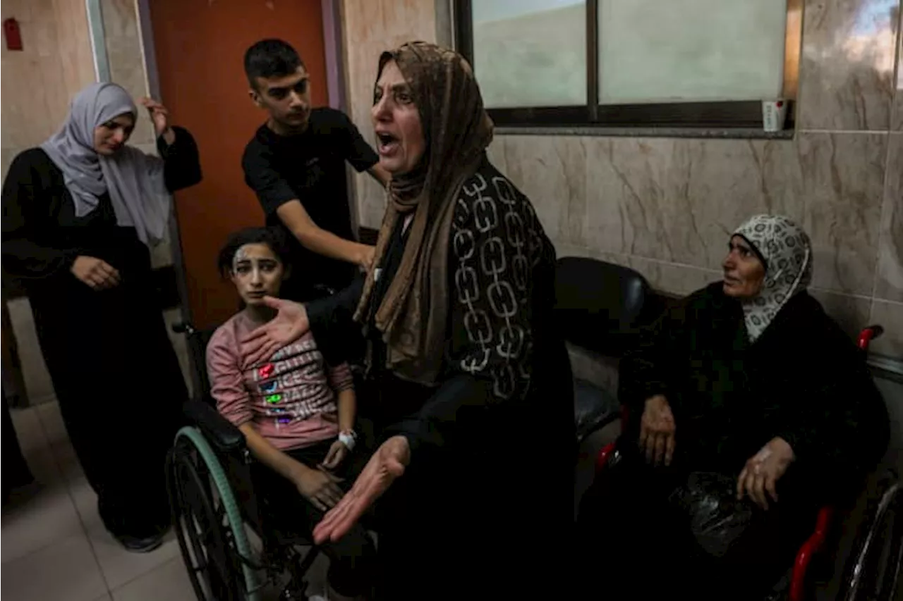 Gaza's crowded hospitals near breaking point as Israeli ground invasion looms