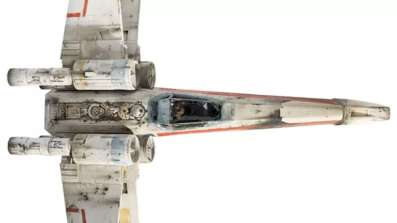 Long-lost 'Star Wars' X-wing model fetches over $3.1M at auction