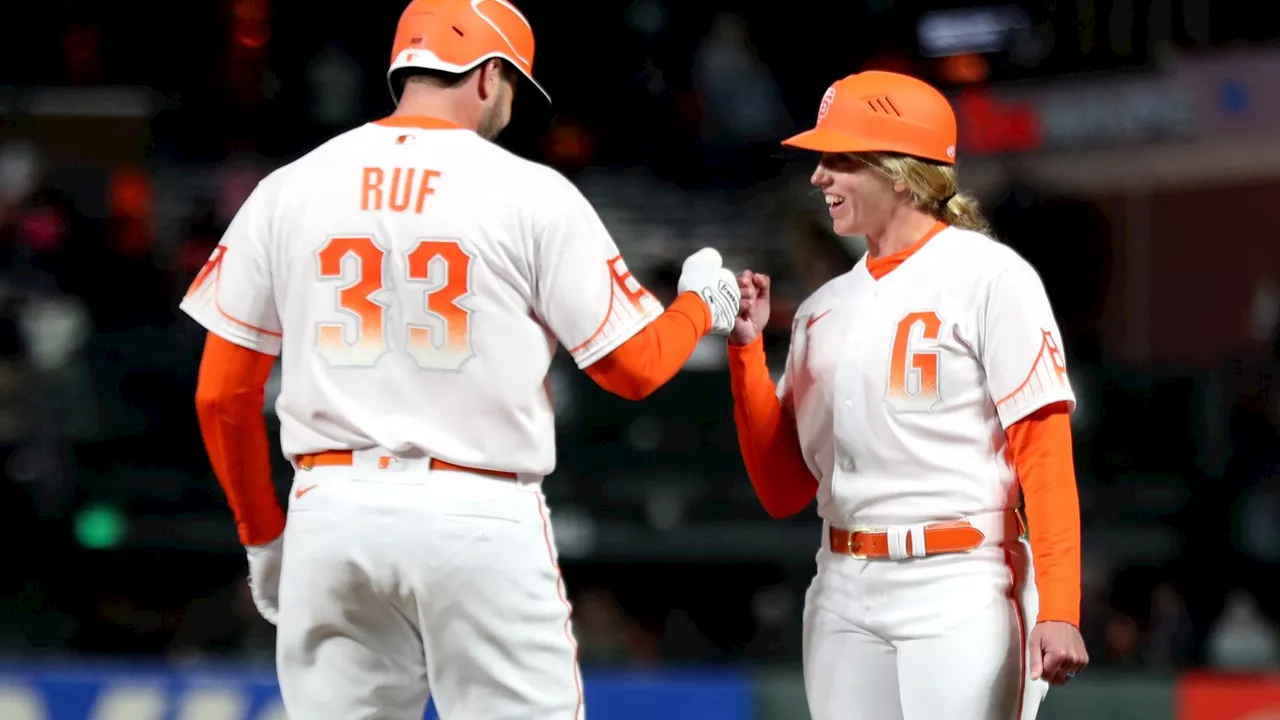 SF Giants' Alyssa Nakken interviews for manager's job, making history again