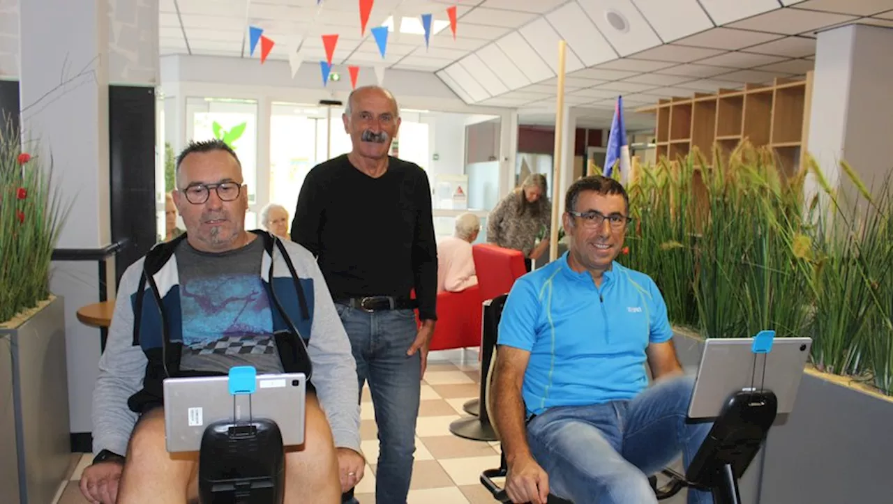 Lourdes Pyrénées Cyclisme pédale avec les seniors de la Pastourelle