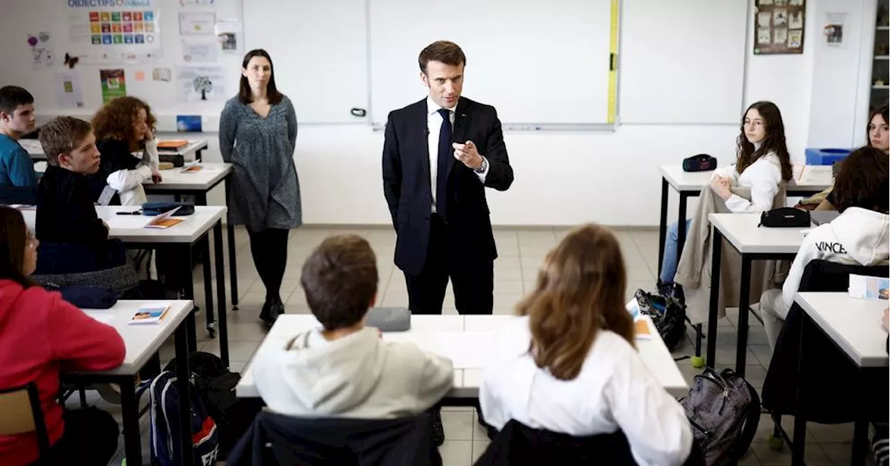 Attaque d'Arras : l'école restera un 'sanctuaire' et un 'rempart contre l’obscurantisme', assure Macron