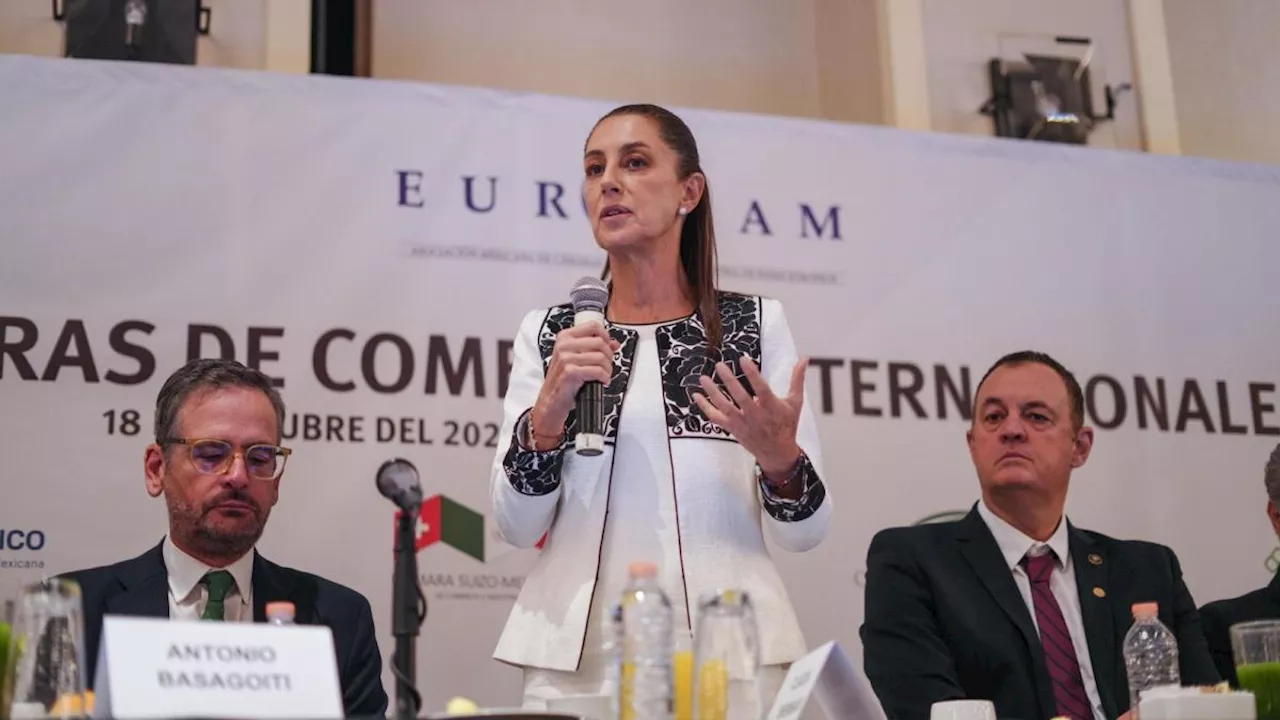 Claudia Sheinbaum se reúne con miembros de diferentes Cámaras de Comercio Internacionales