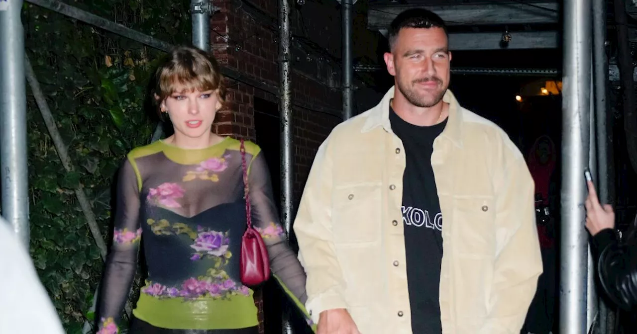 Taylor Swift and Travis Kelce hold hands, confirming their relationship status all too well