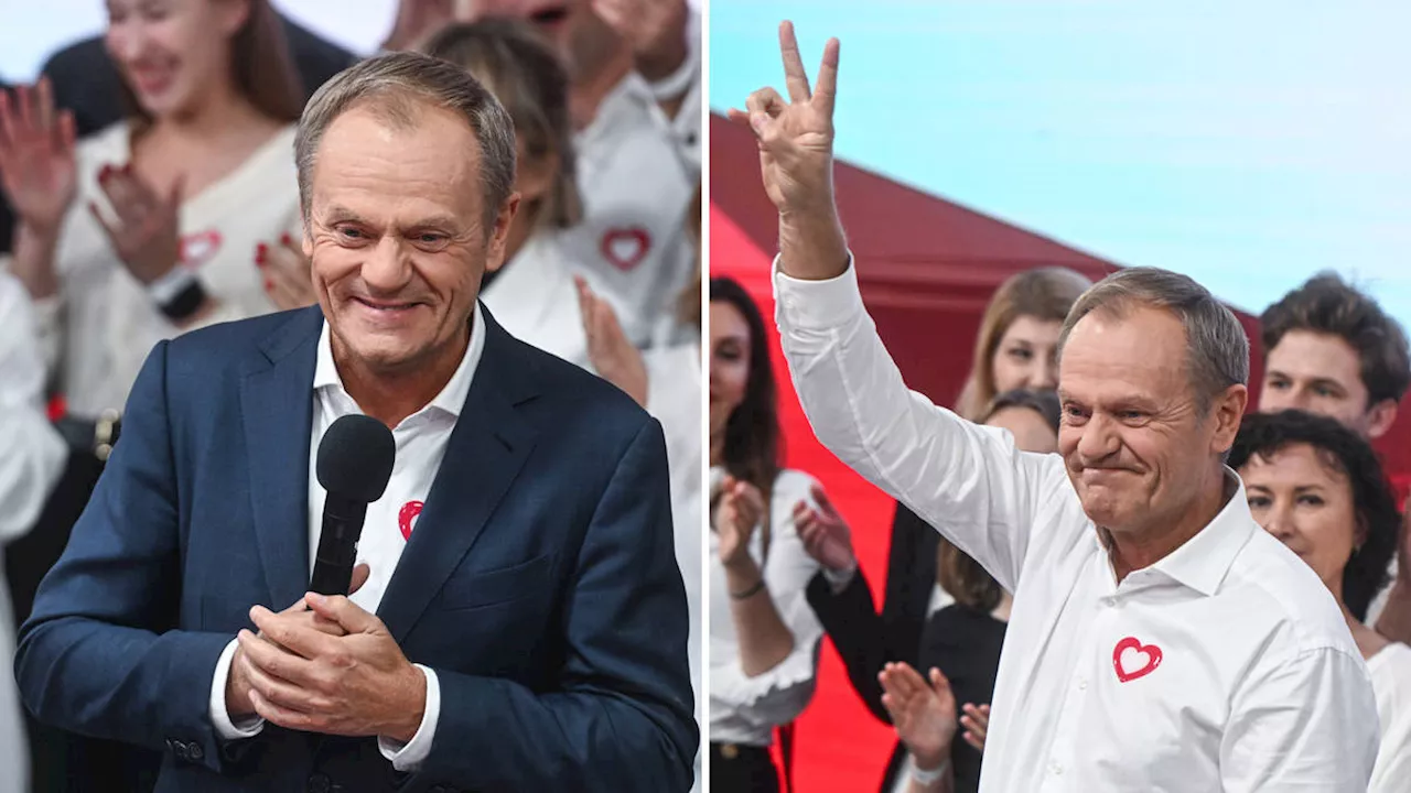 'Democracy has won': Poland's opposition leader Donald Tusk declares election victory