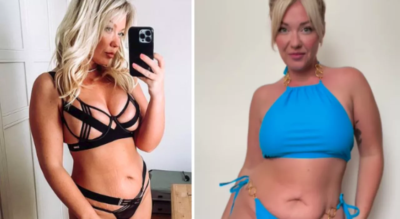 Mamme dopo il parto, influencer dopo tre gravidanze promuove la bodypositivity in modo sexy: «Credete di più i