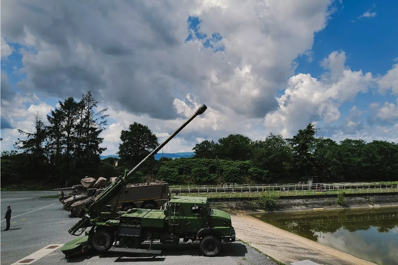 A Roanne, la production du canon Caesar passée en 'économie de guerre'