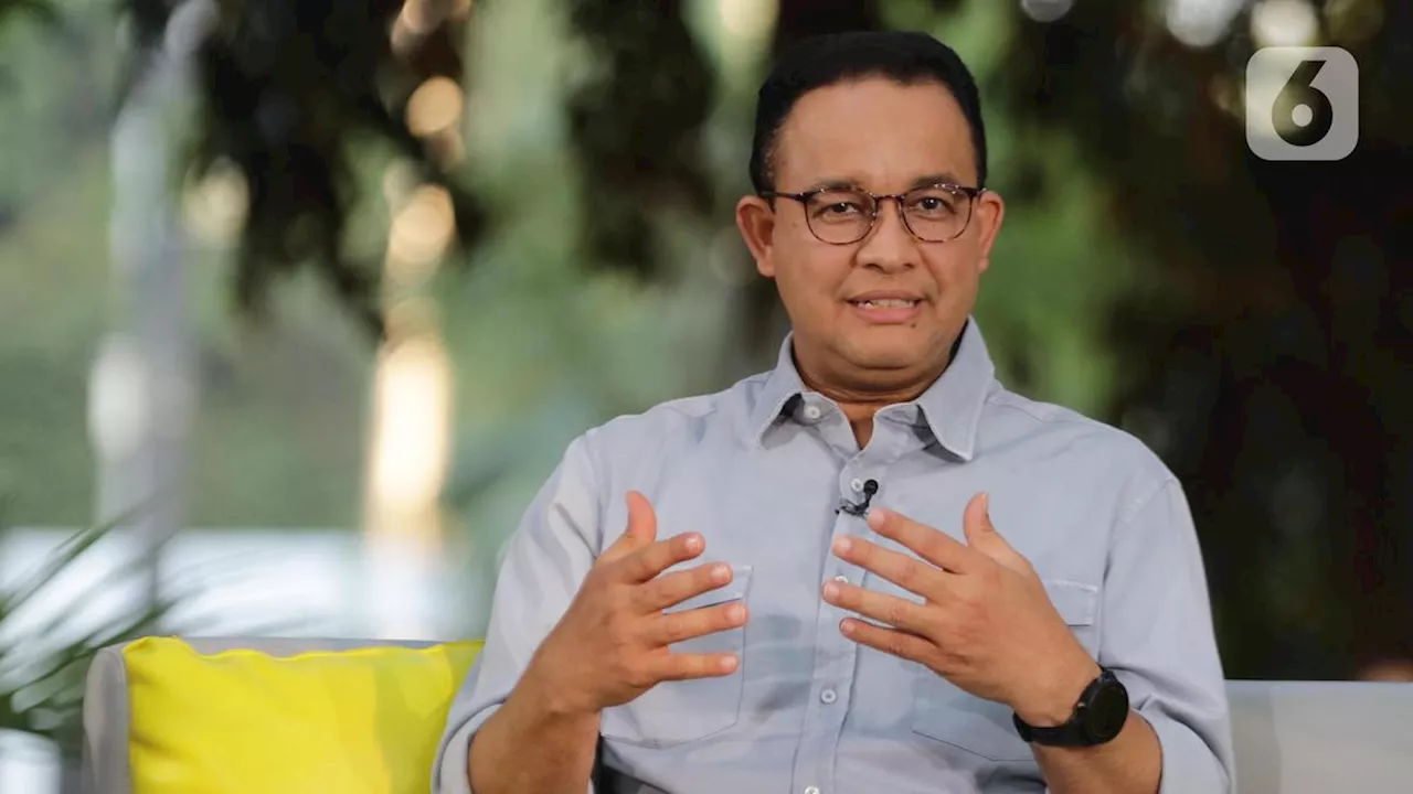 Tanggapi Putusan MK soal Syarat Capres-Cawapres, Anies Baswedan: Kita Hormati, Kita Hargai