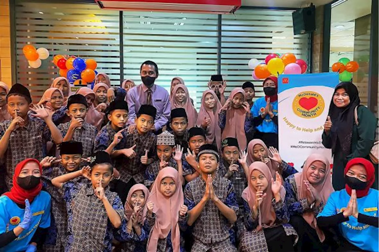 Restoran McDonald’s Gelar Aksi Sosial Jangkau 3.200 Anak