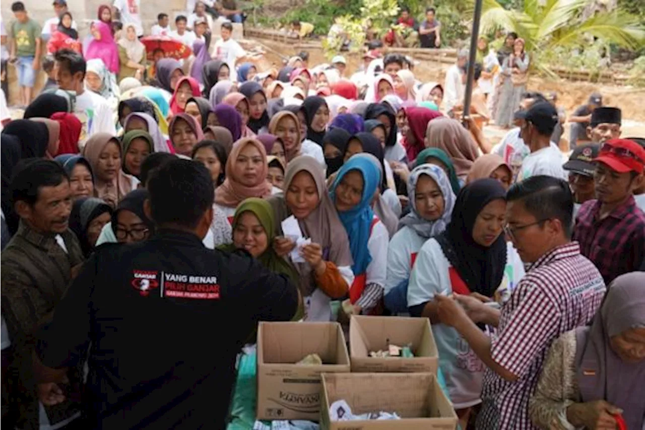 Sembako Murah Ganjar Pranowo untuk Warga Lampung