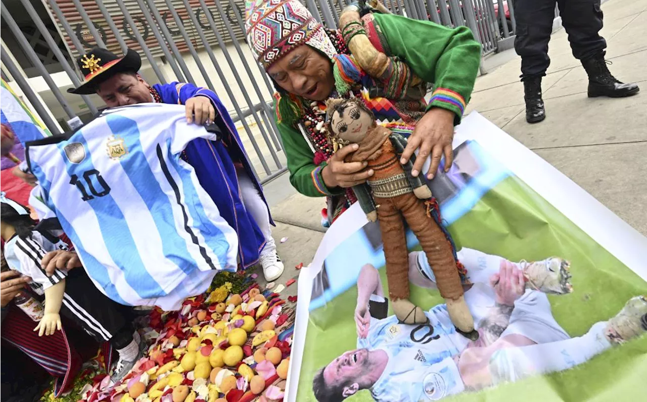 Chamanes peruanos hacen ritual para frenar a Messi: 'Hará un mal partido'