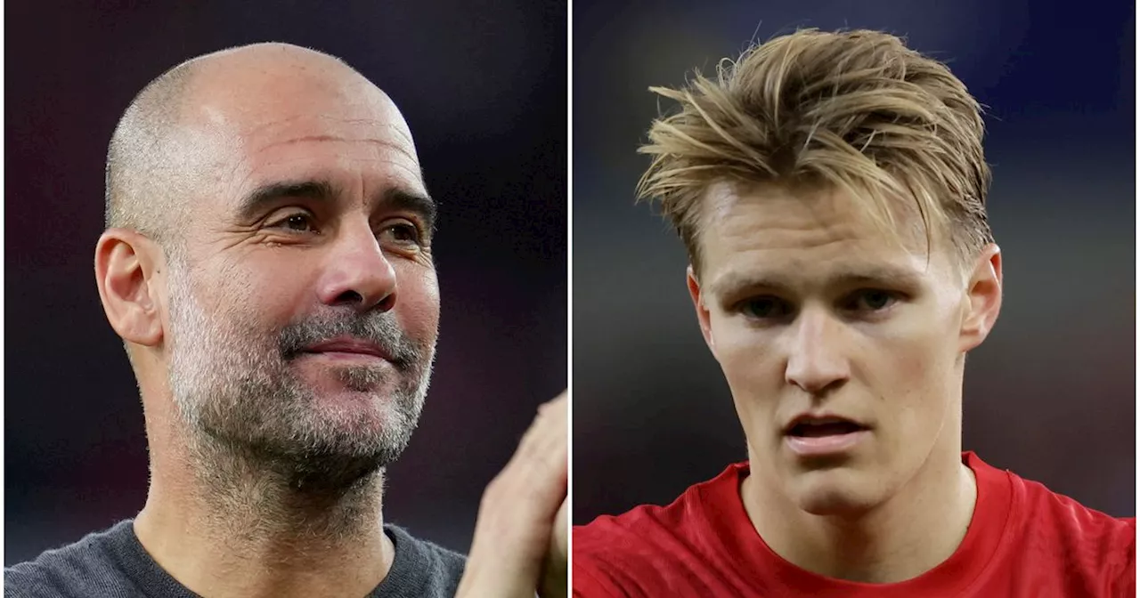 Martin Odegaard agrees with Pep Guardiola about Man City prospect