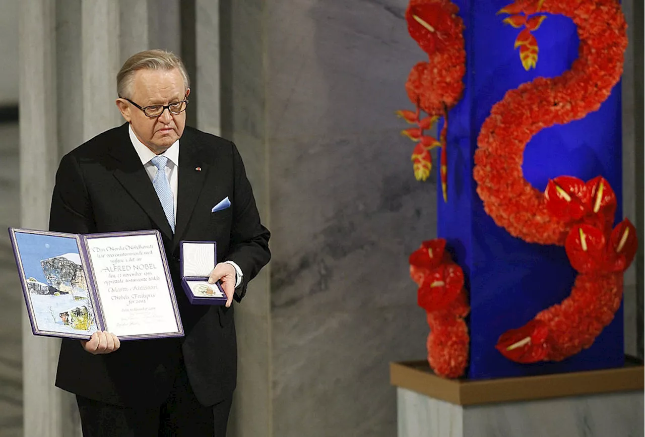 Martti Ahtisaari dies at 86; winner of Nobel Peace Prize was former president of Finland