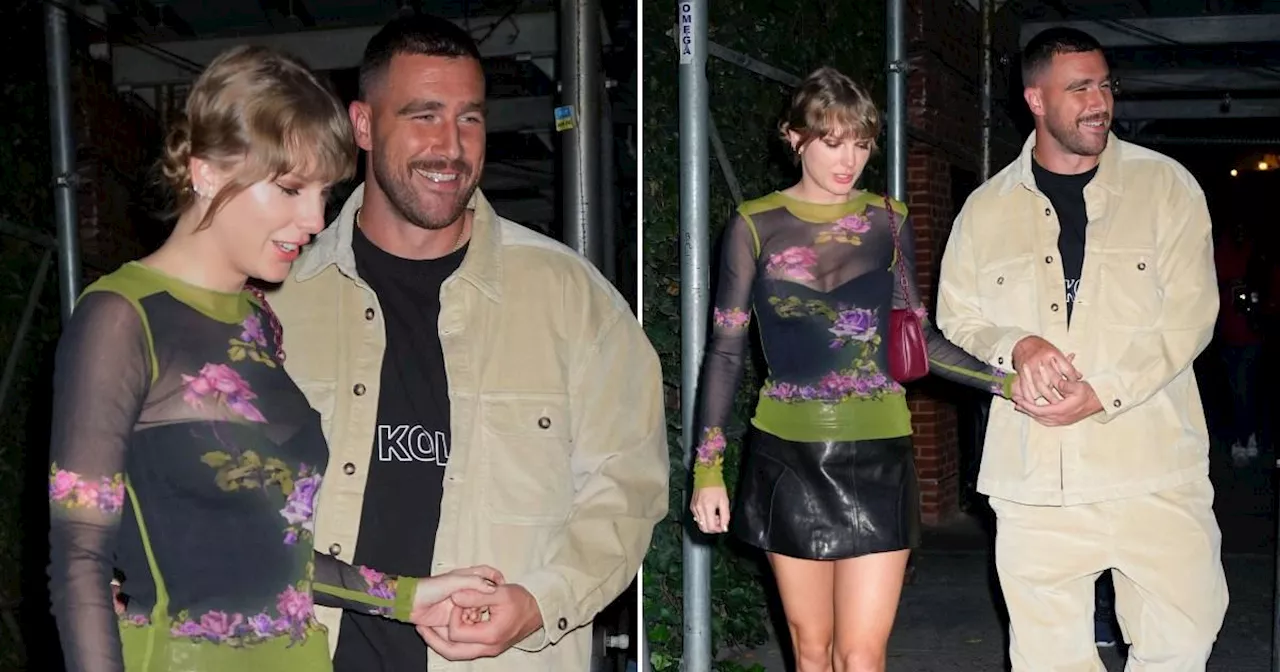 Taylor Swift and Travis Kelce go full couple mode on NYC date night