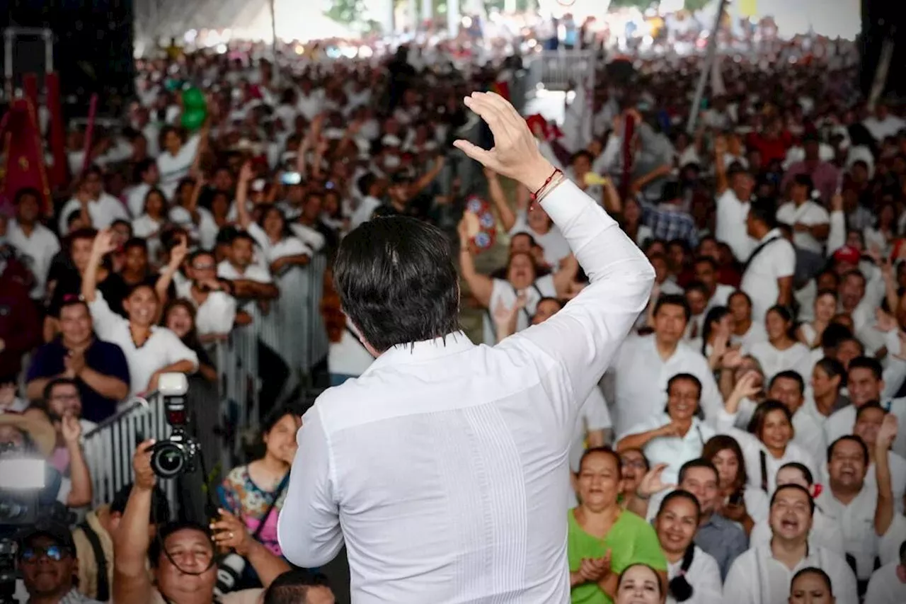 Desde Tabasco, Mario Delgado pide a estructuras de Morena “que nada ni nadie nos divida”