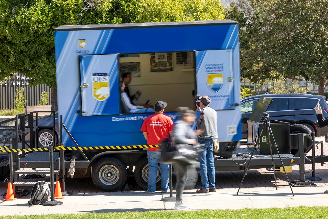 Experience a 7.0 magnitude earthquake with a simulator in San Diego on ShakeOut Day