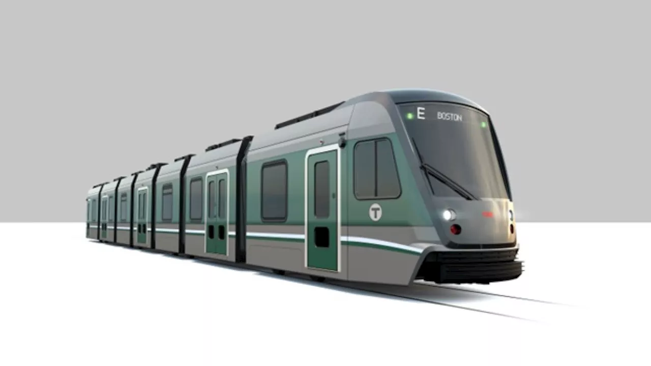 Here's what the MBTA's new Green Line ‘supercars' will look like