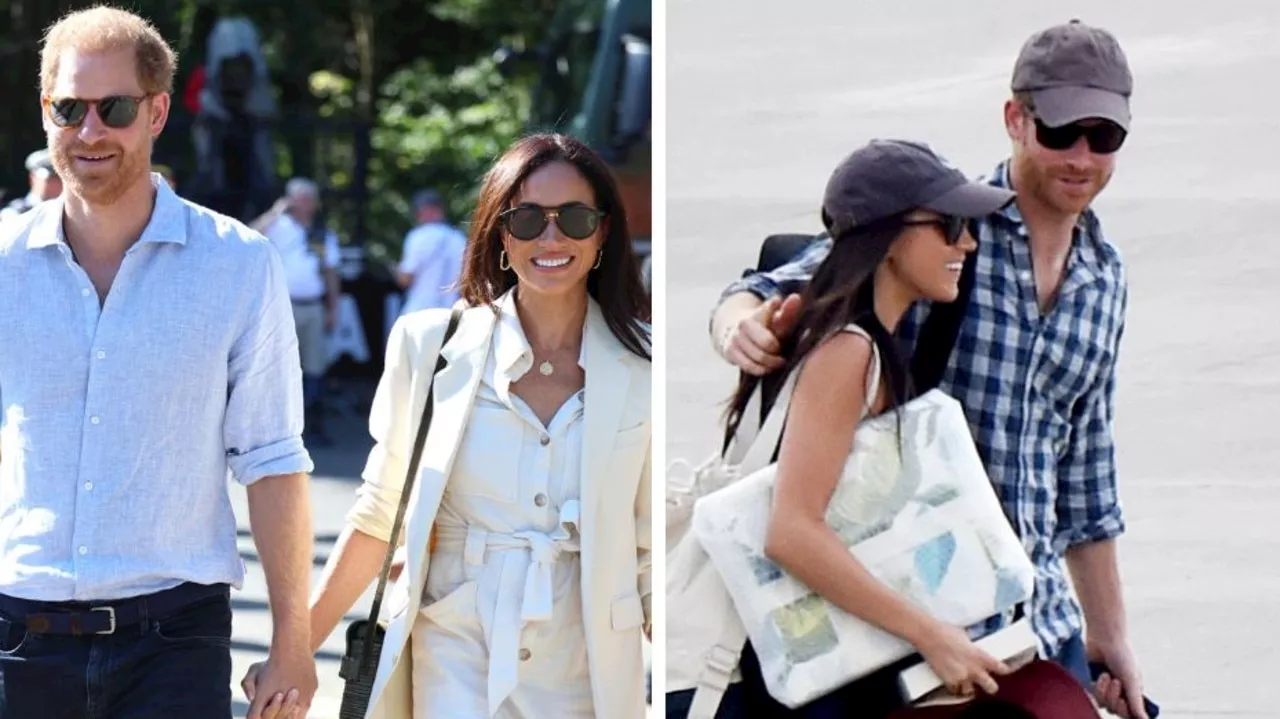 Harry and Meghan spotted on luxury island