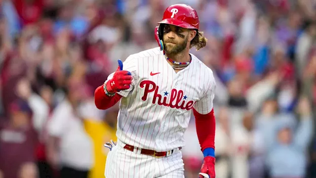 Phillies slugger Bryce Harper wants big leaguers to play baseball at 2028  LA Olympics – Queen City News