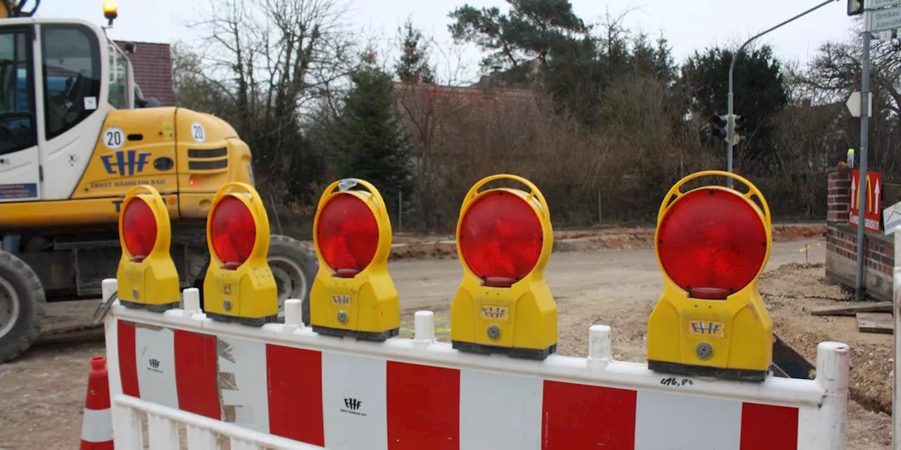 Ortsdurchfahrt gesperrt: In Eckersmühlen geht bis Ende November nichts