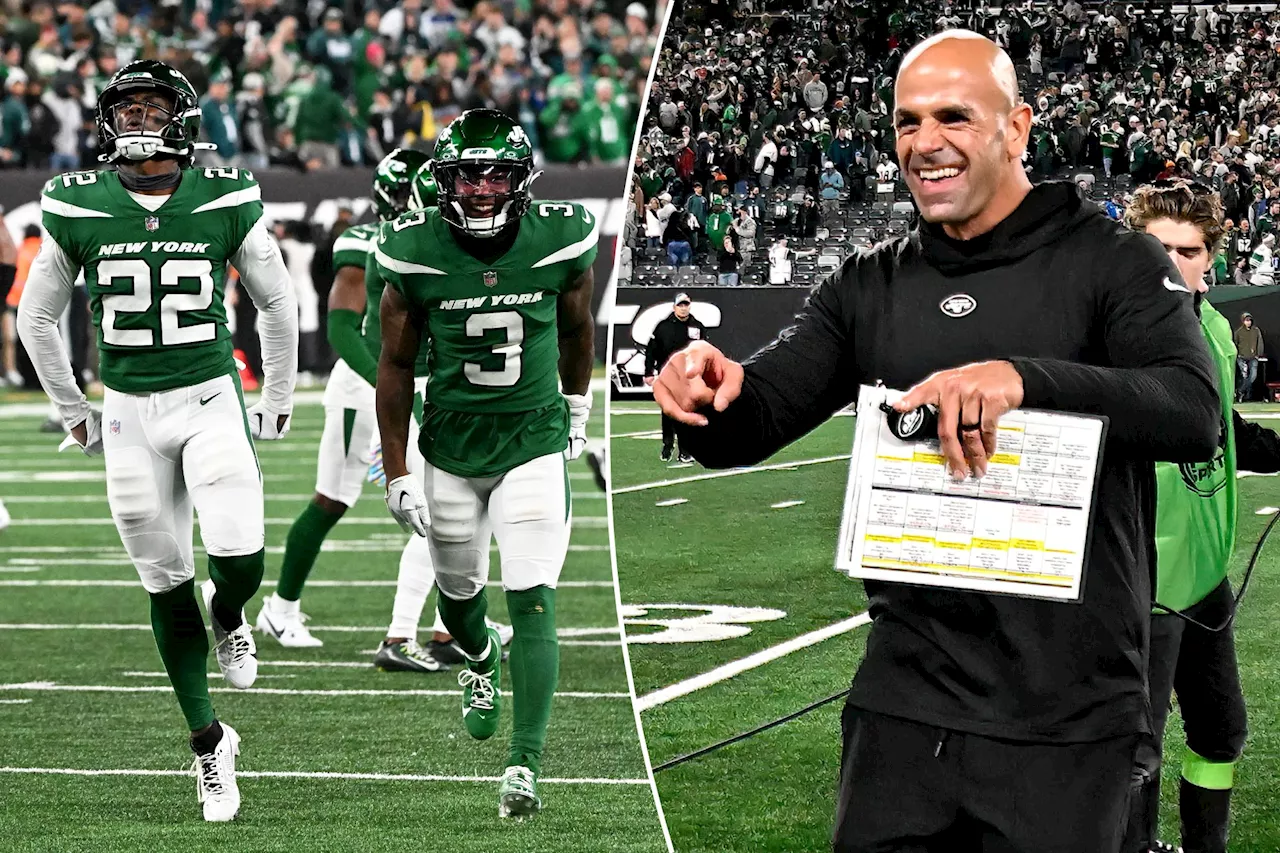 How Robert Saleh's son 'fired up' Jets before wild win over Eagles