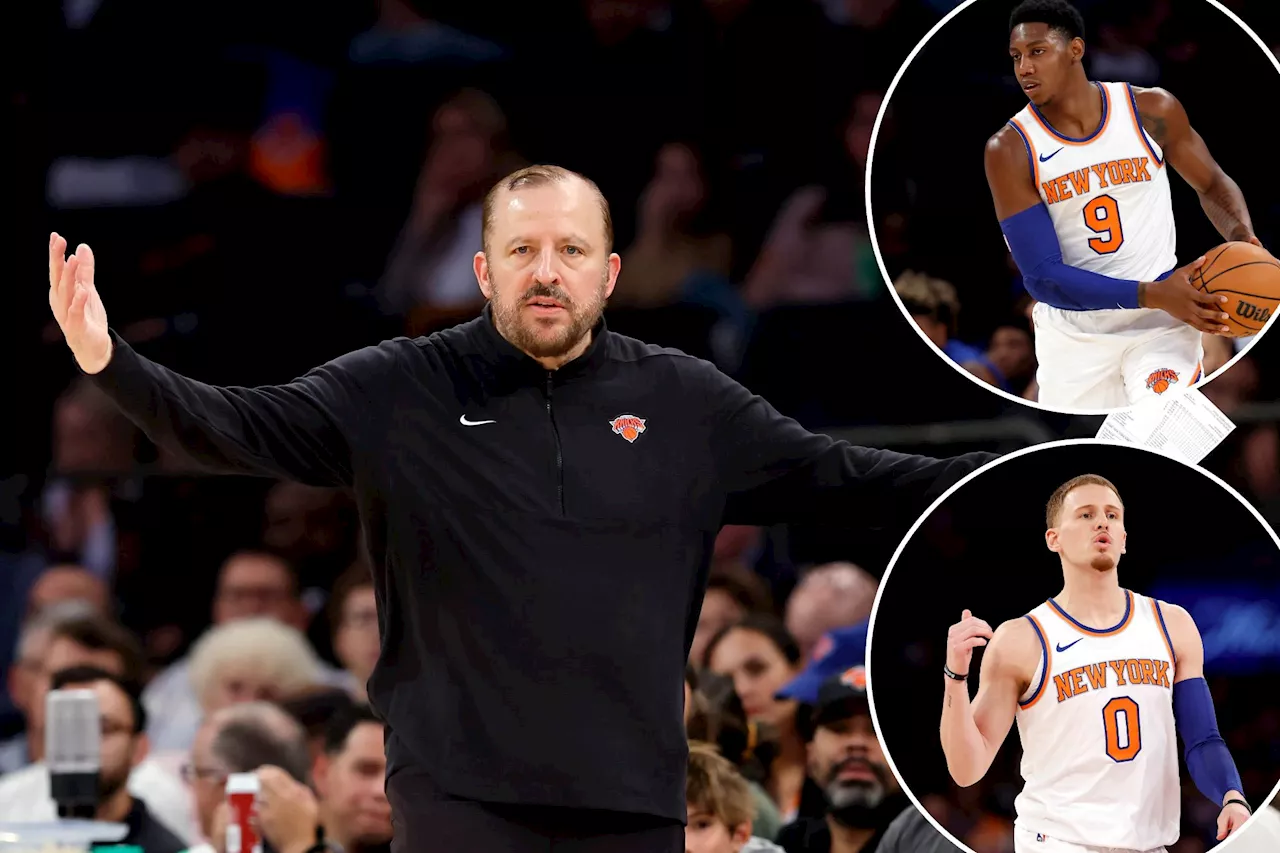 Tom Thibodeau still fine-tuning Knicks' preseason rotation