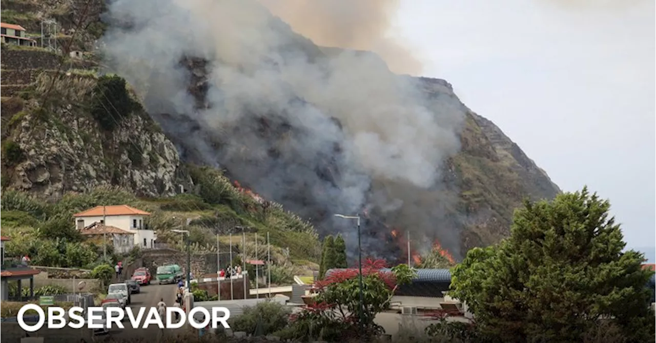 Incêndios na Madeira: Porto Moniz isenta munícipes das freguesias afetadas do pagamento de água