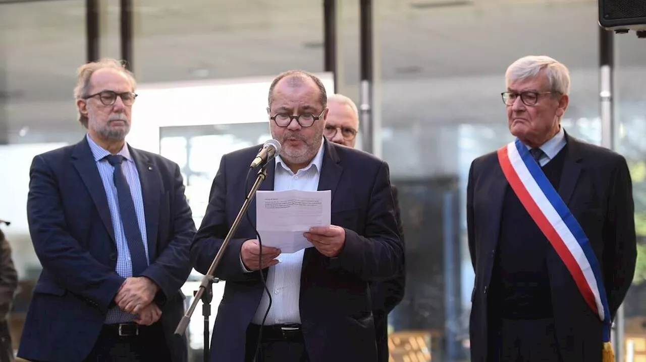 Professeur tué à Arras : un silence de cathédrale dans l’atrium du lycée Chevrollier d’Angers