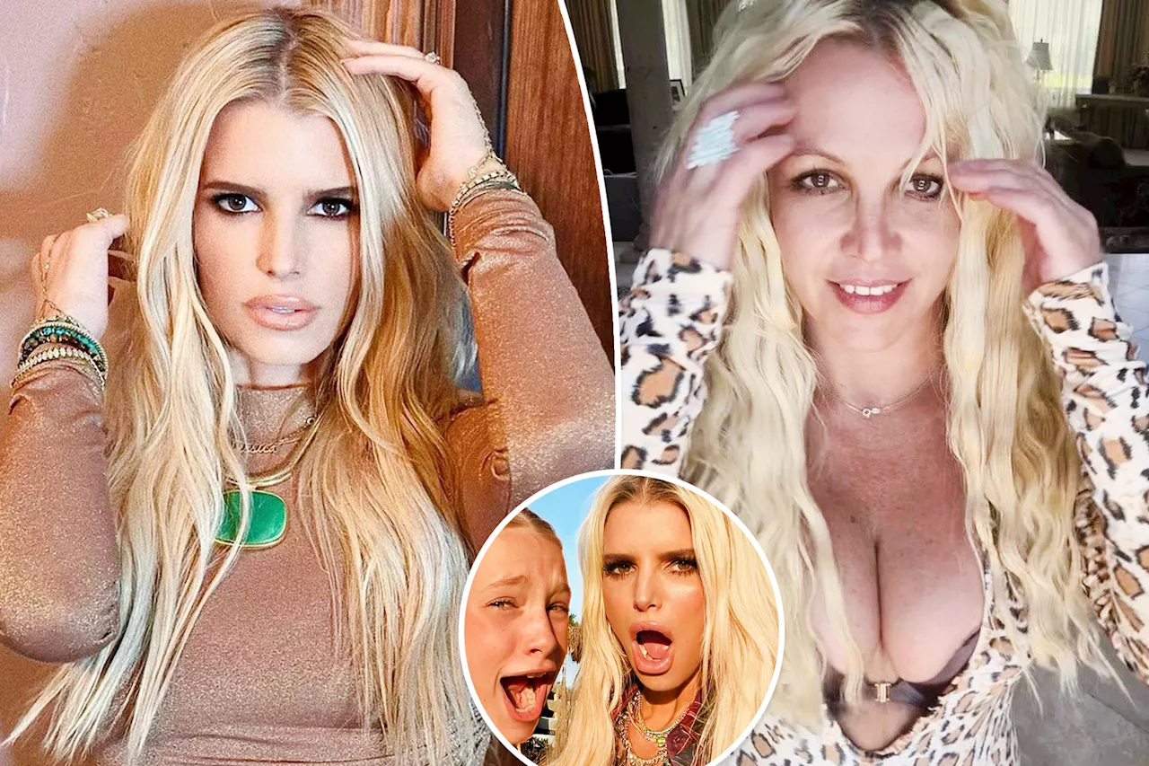 Jessica Simpson reacts to being mistaken for Britney Spears in front of daughter