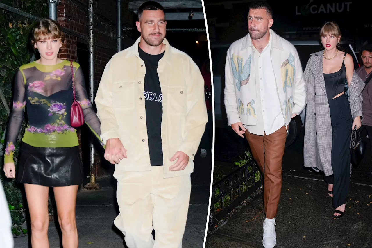 Taylor Swift and Travis Kelce pack on PDA during second date night in a row