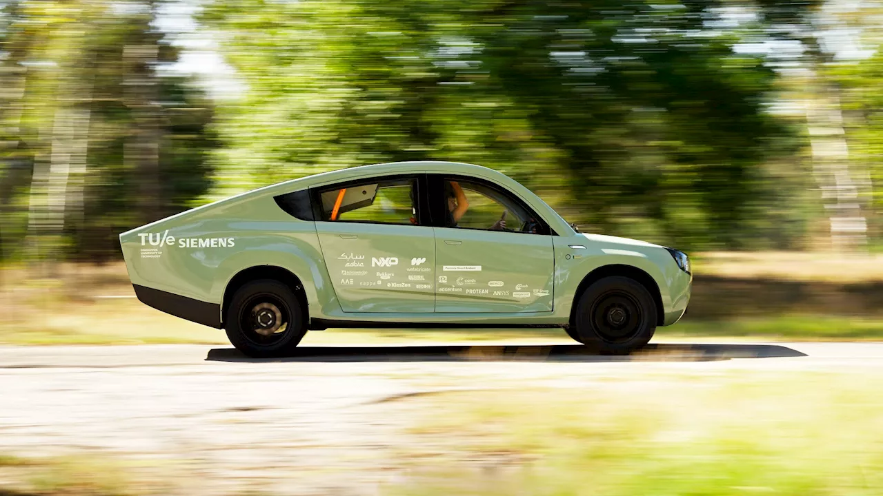 This off-roading, solar-powered vehicle just sped across the Sahara