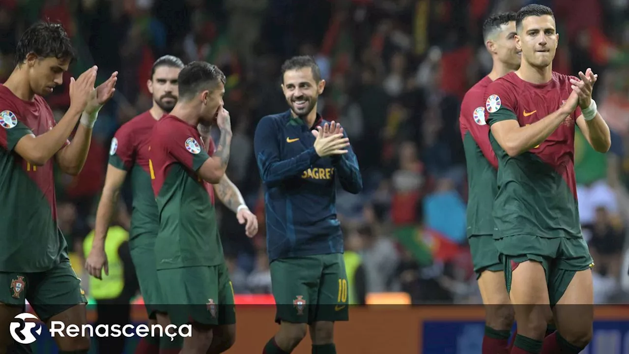 Portugal procura confirmar primeiro lugar do grupo esta segunda-feira na Bósnia