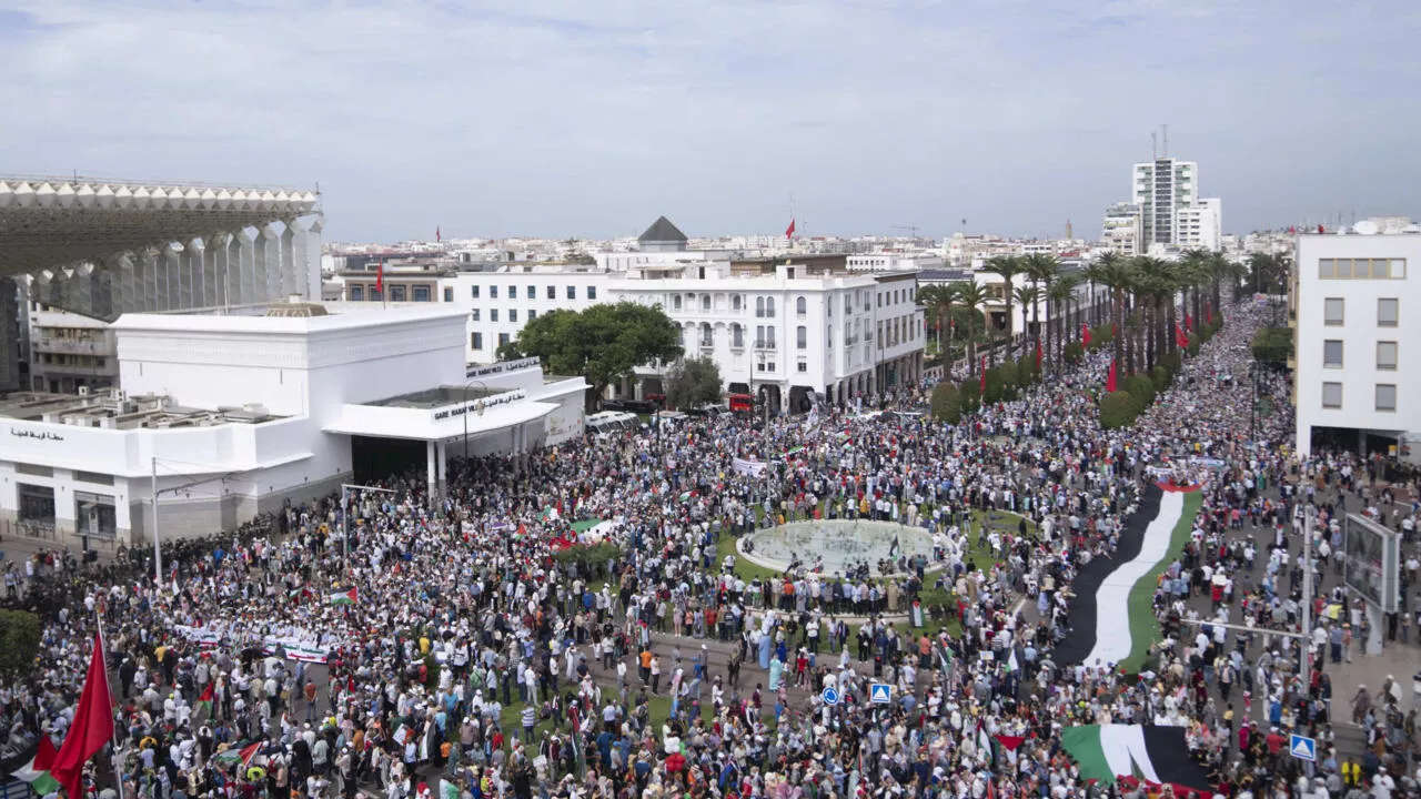 Maroc: une forte mobilisation en soutien à Gaza met le gouvernement dans une position délicate