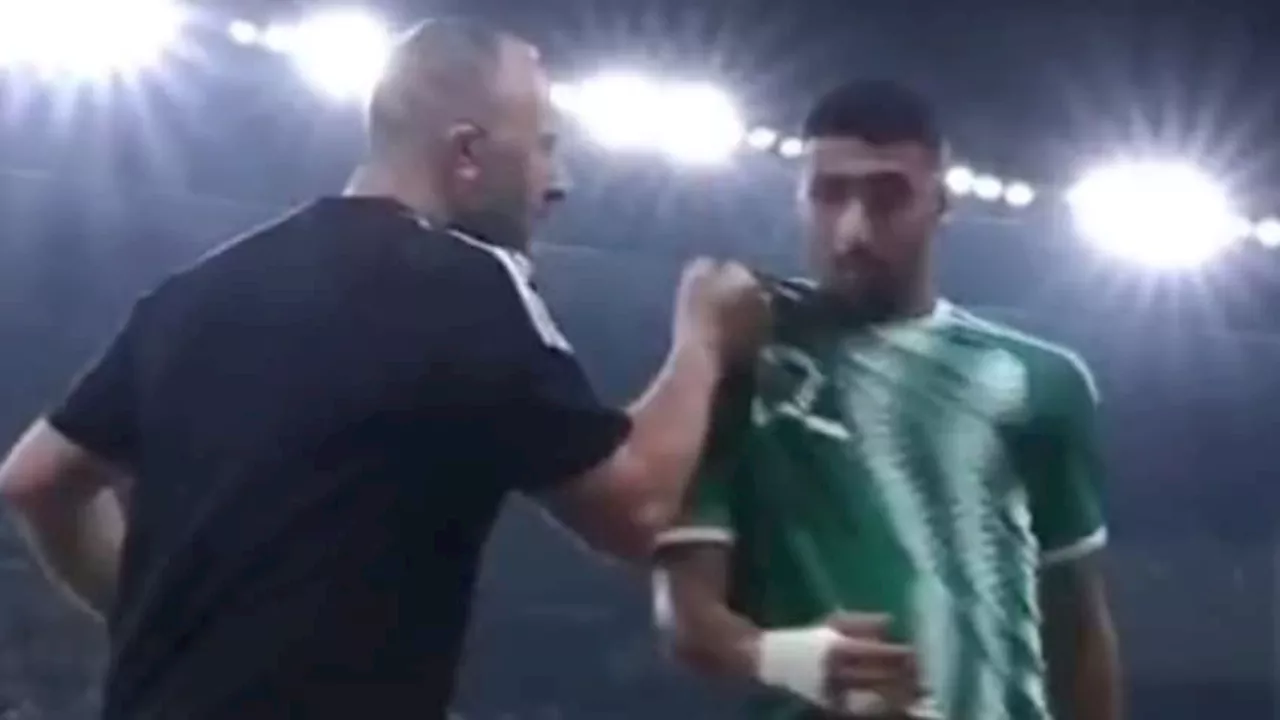 Algérie: grosse tension entre Belmadi et Benrahma, proches d'en venir aux mains en plein match