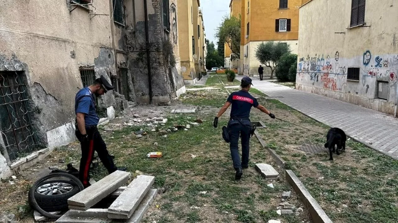 Quarticciolo sorvegliato speciale, nuovo controllo straordinario nel quartiere: altri sei arresti